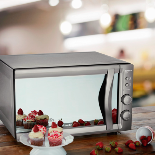 HORNO MUELLER SONETTO INOX C/TIMER - C/GRILL - C/LUZ