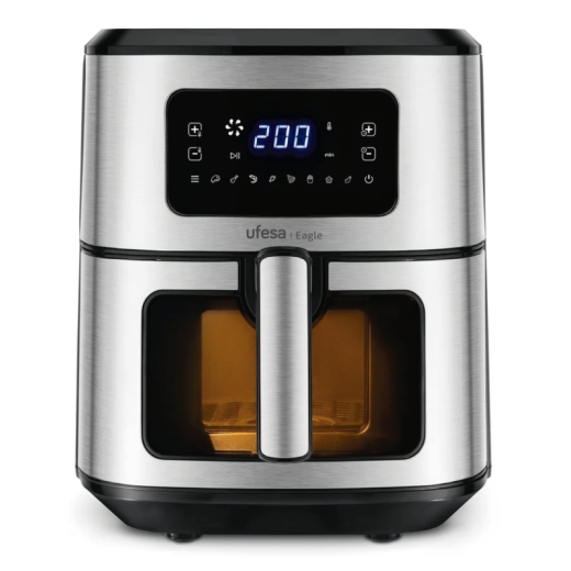 FREIDORA AIR FRY UFESA EAGLE INOX DIG 6.5L