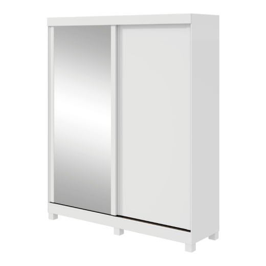 ROPERO LOPAS ZEINE 2P 1PC/ ESP BLANCO