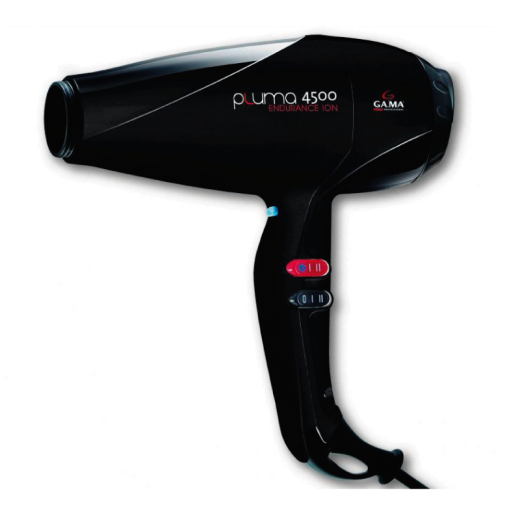 SECADOR DE PELO GAMA 914/525 PLUMA 4500 ION NEGRO