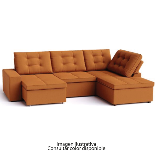 LIVING BURITI VENEZA  AA168 2.65X1.95MT MARRON