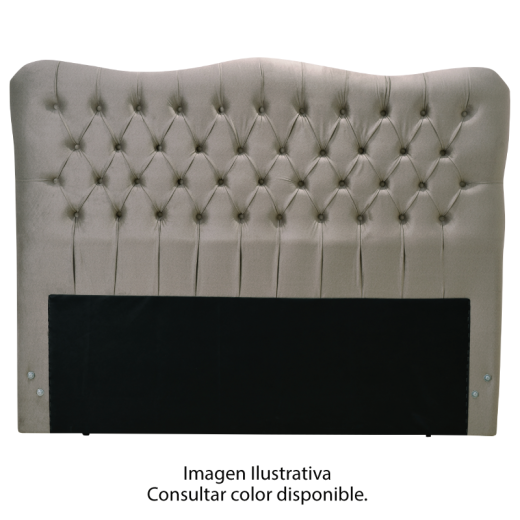 CABECERA MS 56 SEVILHA 1.95 T15202 B/CRISTAL GRIS
