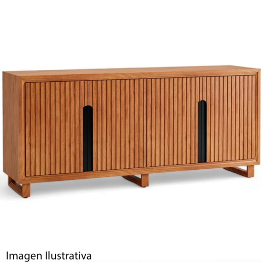 BUFFET SEIVA 202379 ALUNIS NEGRO C/ CHAMPAGNE