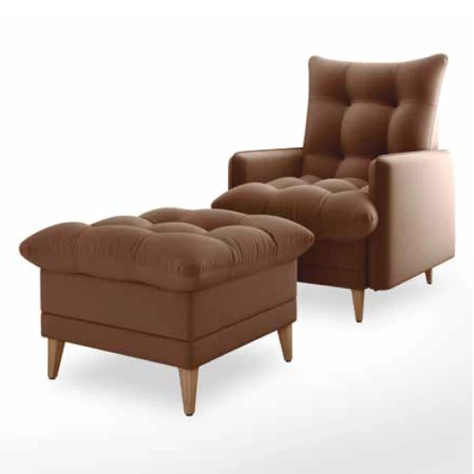POLTRONA MX MONTREAL 1709 C/PUF TEL440