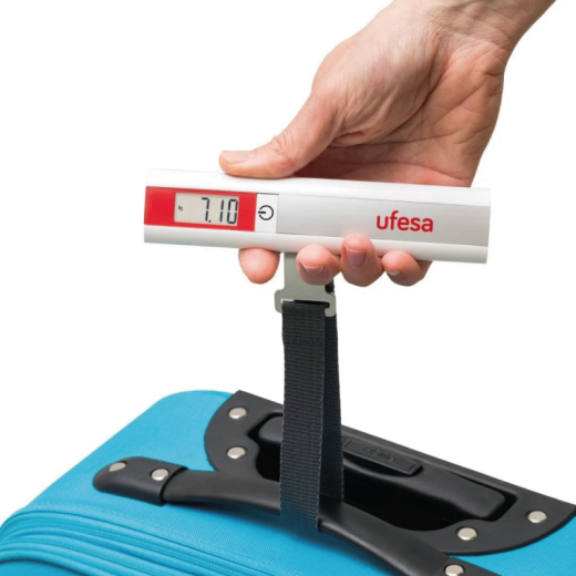 BASCULA UFESA PORTATIL BV0505 50 KG DE VIAJE