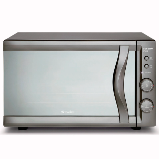 HORNO MUELLER SONETTO INOX C/TIMER - C/GRILL - C/LUZ