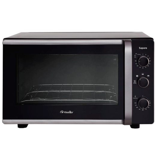 HORNO MUELLER SAPORE NEGRO C/TIMER - C/GRILL - C/LUZ -