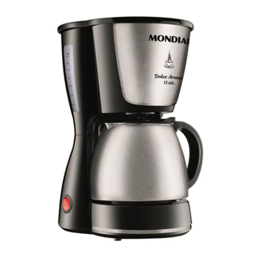 CAFETERA MONDIAL C-34JI DULCE AROMA INOX 220V