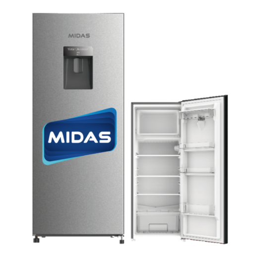 HELADERA MIDAS MD-MH249 LITROS C/DIS INOX
