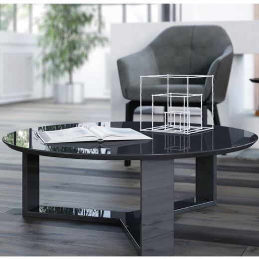 MESA CENTRO PROVINCIA 82952 TRIX NEGRO/GLOSS