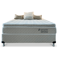 SOMIER SSPUMA IMPERIAL 1.80 X 2.00 BEIGE