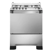 COCINA MUELLER DECORATO 5H MESADA INOX C/ENC INOXIDABLE