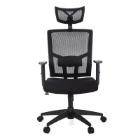 SILLA DE ESCRITORIO ANIMA ANM312 PRESIDENTE NEGRO