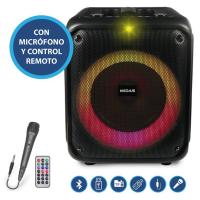 PARLANTE MIDAS BOOMBLOCK BT 8 USB/MP3 INCORP. C/MICROFO