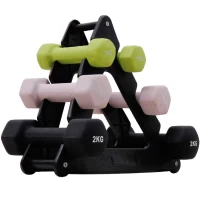 SET MANCUERNA ATHLETIC VINILO ACAT03044 9KG