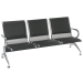 SILLA DE ESPERA BLUME BLMB03 3 LUGARES CROMADA