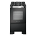 COCINA MUELLER DECORATO VETRO 4B NEGRO  C/ENCENDIDO