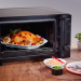 HORNO MUELLER QUESTO NEGRO SIN/TIMER - C/GRILL - S/LUZ