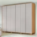 ROPERO LOPAS LOOP 6P AMENDOA CLEAN/OFF WHITE