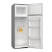 HELADERA MIDAS MD-RHX300 300L 2PTAS INOX