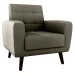 POLTRONA MX LIVIA 1185 T.444 TURKEY PIE DE MADERA