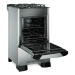 COCINA MUELLER DECORATO VETRO 4B INOX  C/ENCENDIDO
