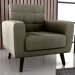 POLTRONA MX LIVIA 1185 T.444 TURKEY PIE DE MADERA