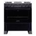 COCINA ATLAS MONACO 5B PLUS C/ENC NEGRO