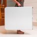 MESA PLEGABLE UNIQUE 1.80 BLANCO MPRB180