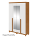 ROPERO LOPAS ALONZO 4P C/ESP FRASSINO/OFF WHITE