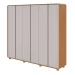 ROPERO LOPAS LOOP 6P AMENDOA CLEAN/OFF WHITE